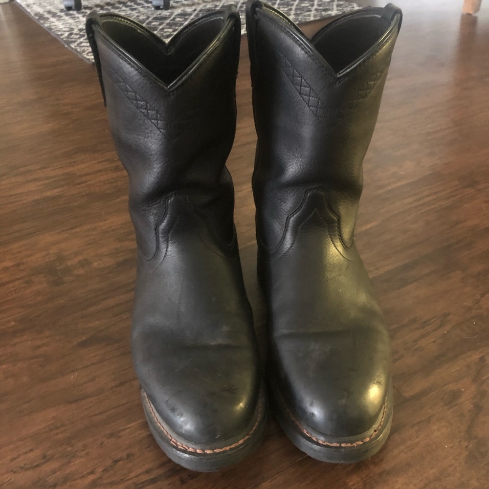 Black Ariat Mens Work Boots